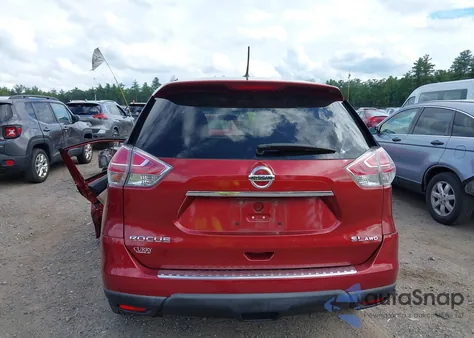 2016 Nissan Rogue Sl из США, поврежденный, VIN 5N1AT2MV7GC781133